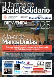 II Torneo de Padel Solidario Manos Unidas
