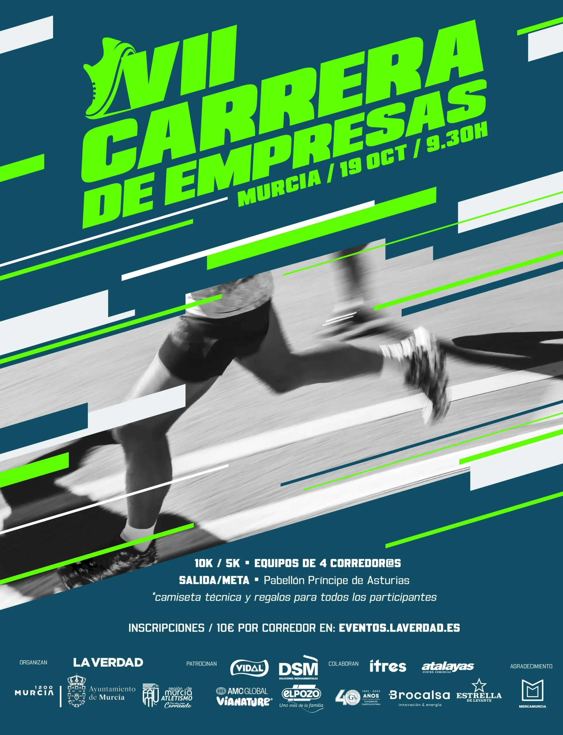 VII Carrera de empresas Murcia 2025